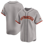San Francisco Giants Blank Gray CONTON Away Limited Stitched Jersey