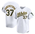 Oakland Athletics #37 Tyler Soderstrom White CONTON Home Limited Stitched Jersey