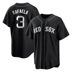 Boston Red Sox #3 Ceddanne Rafaela Player Black CONTON Home Game Stitched Jerseys