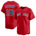 Boston Red Sox #19 Roman Anthony Red CONTON 2024 Alternate Limited Stitched Jersey