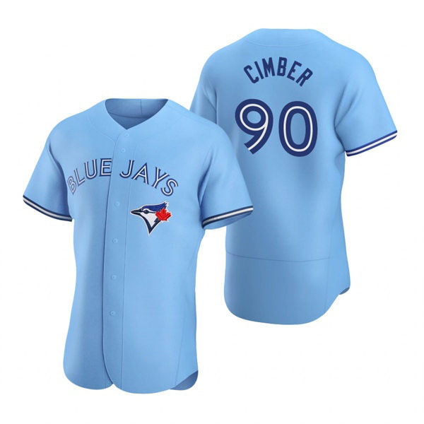 Toronto Blue Jays #90 Adam Cimber Powder Blue CONTON Alternate Flex Base Player Jersey