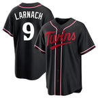 Minnesota Twins #9 Trevor Larnach Player Black CONTONFashion Out Home Limited Stitched Jerseys