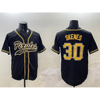 Pittsburgh Pirates #30 Paul Skenes Black CONTON Cool Base Stitched Jersey