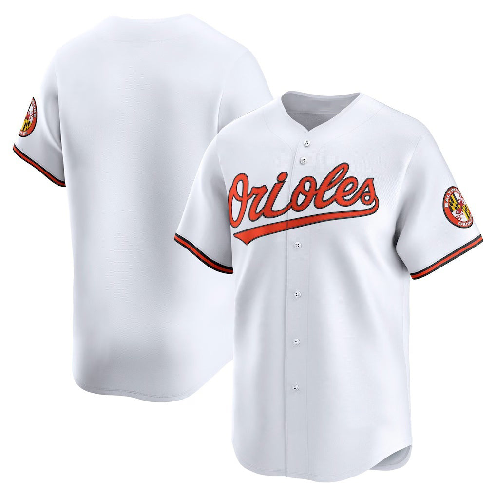 Baltimore Orioles White CONTON Home Limited Jersey