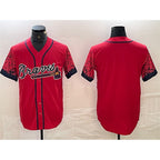 Atlanta Braves Blank Red CONTON City Connect Cool Base Stitched Jersey