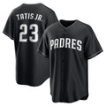 San Diego Padres #23 Fernando Tatis Jr. Black CONTON Limited Stitched Jersey