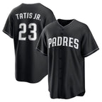 San Diego Padres #23 Fernando Tatis Jr. Black CONTON Limited Stitched Jersey