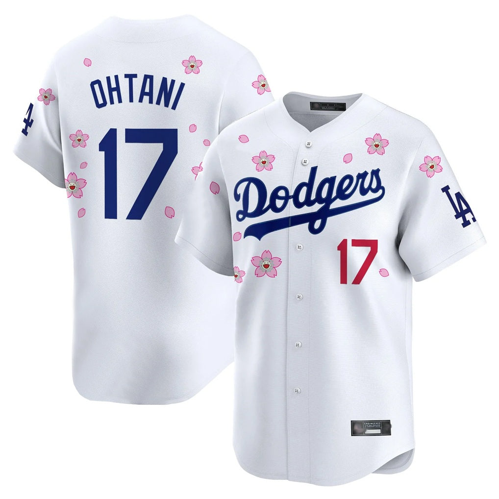 Los Angeles Dodgers #17 Shohei Ohtani Player White CONTON Tokyo Series Vapor Premier Limited Stitched Jerseys