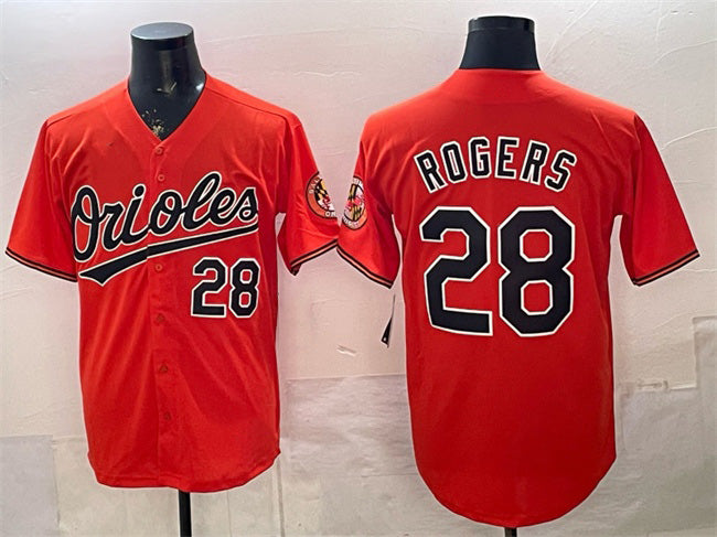 Baltimore Orioles #28 Trevor Rogers Orange CONTON 2025 Limited Stitched Jersey