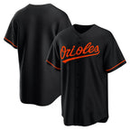 Baltimore Orioles Black CONTON Alternate Replica Team Jersey