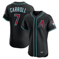 Arizona Diamondbacks #7 Corbin Carroll Player Black CONTON Limited Elite Home Game Stitched Jerseys