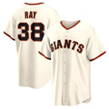 San Francisco Giants #38 Robbie Ray Cream CONTON Home Replica Jersey