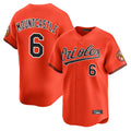 Baltimore Orioles #6 Ryan Mountcastle Player Orange CONTON Limited Home Game Stitched Jerseys