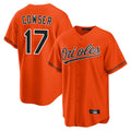 Baltimore Orioles #17 Colton Cowser Player Orange CONTON Home Game Stitched Jerseys