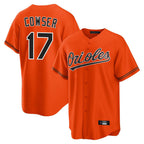 Baltimore Orioles #17 Colton Cowser Player Orange CONTON Home Game Stitched Jerseys