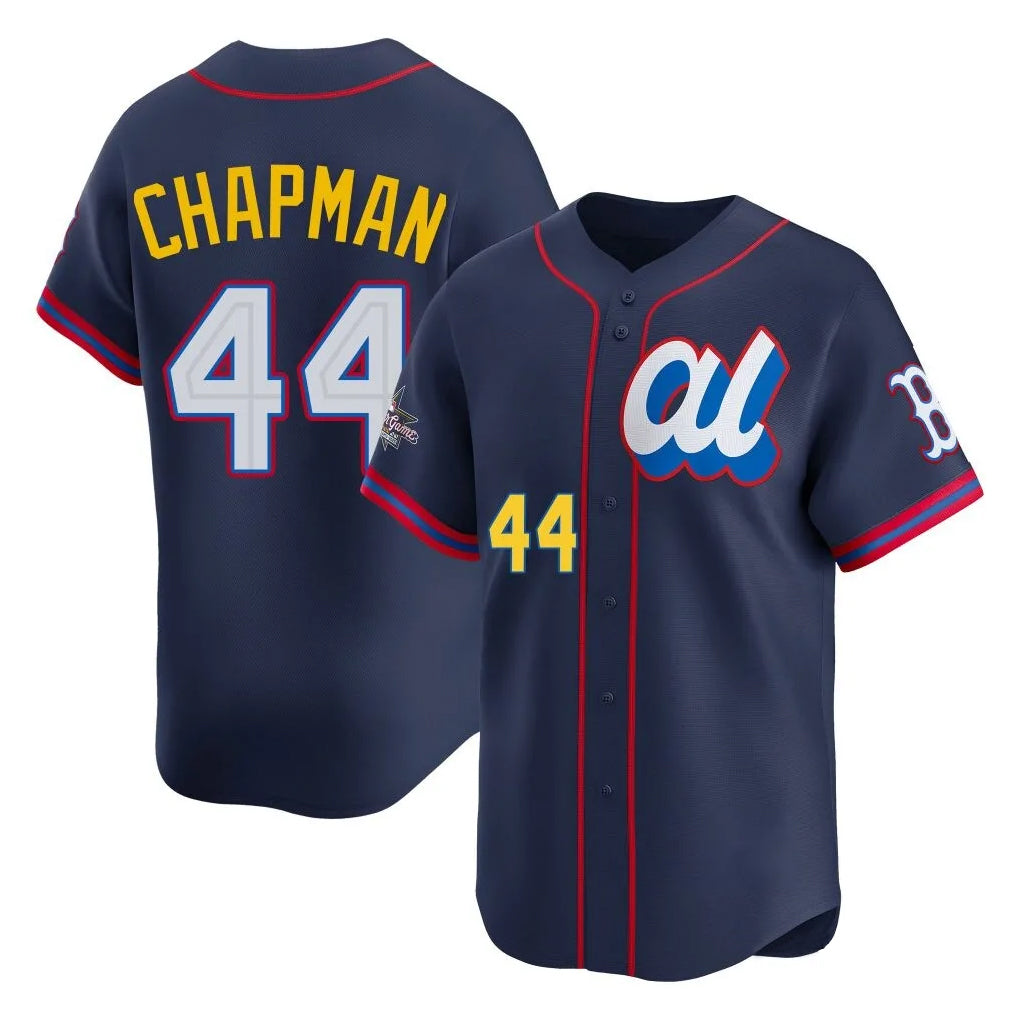 Boston Red Sox #44 Aroldis Chapman Player Navy CONTON American League All-Star Edition Game Stitched Jerseys