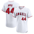 Los Angeles Angels #44 Ben Joyce Player White CONTON Limited Elite Stitched Home Jerseys