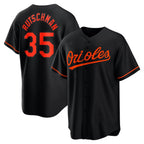 Baltimore Orioles #35 Adley Rutschman Black CONTON Alternate Replica Player Jersey