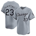 Chicago White Sox #23 Andrew Benintendi White CONTON Road Limited Player Jersey