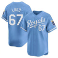 Kansas City Royals #67 Seth Lugo Player Light Blue CONTON Alt Limited Home Stitched Jerseys