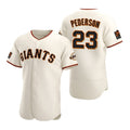 San Francisco Giants #23 Joc Pederson Cream CONTON Flex Base Stitched Jersey