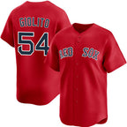Boston Red Sox #54 Lucas Giolito Red CONTON 2025 Alternate Limited Stitched Jersey