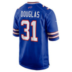 B.Bills #31 Rasul Douglas Royal CONTON Game Jersey