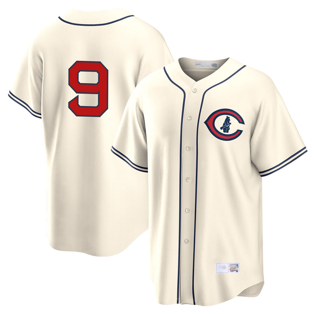 Chicago Cubs #9 Miguel Amaya Player Cream CONTON Field of Dreams Home Game Stitched Jerseys