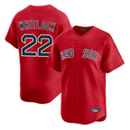 Boston Red Sox #22 Garrett Whitlock Player Red CONTON Limited Home Game Stitched Jerseys1