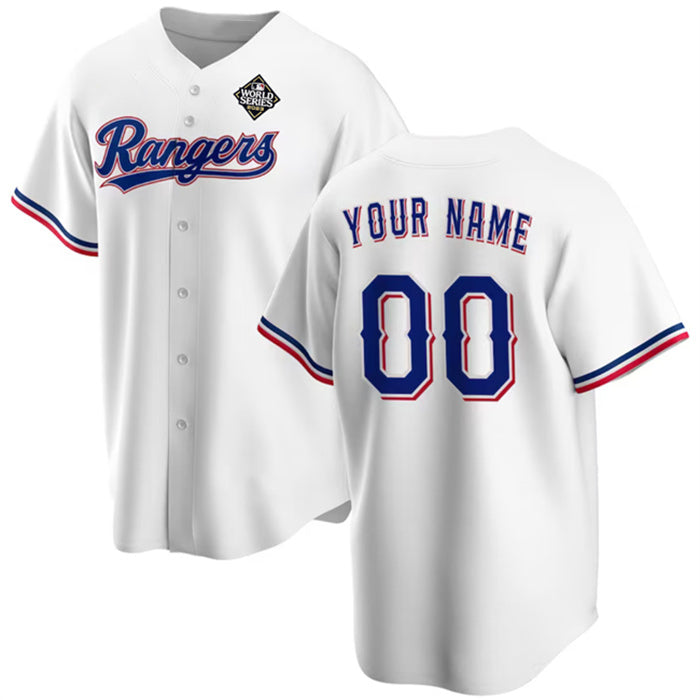 Custom Texas Rangers Cream CONTON 2023 City Connect Flex Base Stitched Jersey