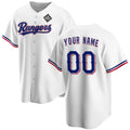 Custom Texas Rangers Cream CONTON 2023 City Connect Flex Base Stitched Jersey
