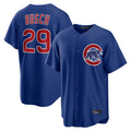 Chicago Cubs #29 Michael Busch Player Royal CONTON Home Game Stitched Jerseys