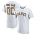 Custom San Francisco Giants Active Player White CONTON 2022 All-Star Flex Base Stitched Jersey