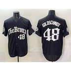 New York Yankees #48 Paul Goldschmidt Black CONTON 'Gothic Legacy Edition' Vapor Premier Limited Stitched Jersey