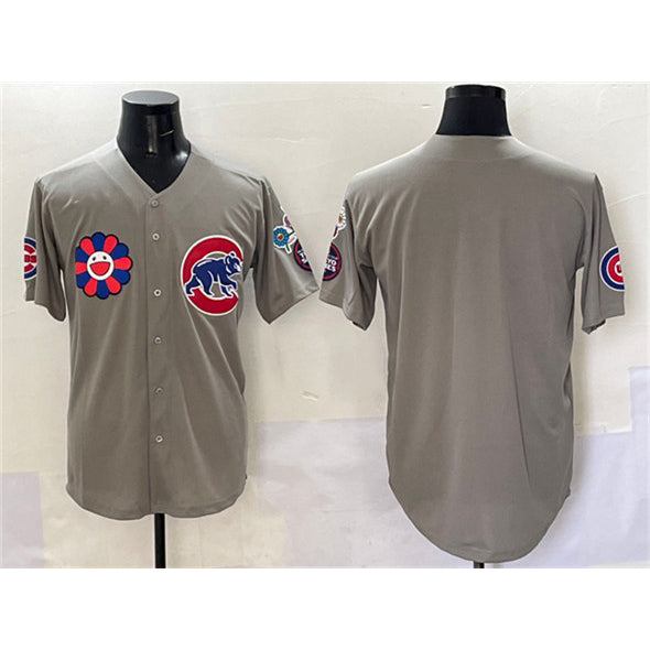 Chicago Cubs Blank Gray CONTON 2025 Tokyo Series Limited Stitched Jersey