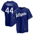 Los Angeles Dodgers #44 Andy Pages Player Royal CONTON Game Stitched Jerseys