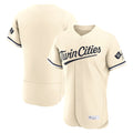 Minnesota Twins Blank Player Cream CONTONHome Limited Elite Stitched Jerseys