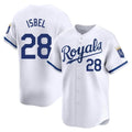 Kansas City Royals #28 Kyle Isbel Player White CONTON Alt Limited Home Stitched Jerseys