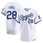 Kansas City Royals #28 Kyle Isbel Player White CONTON Alt Limited Home Stitched Jerseys