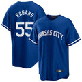 Kansas City Royals #55 Cole Ragans Player Royal CONTON Game Home Stitched Jerseys