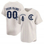 Custom Chicago Cubs Special Vapor Premier Limited Jersey V2 ¨C All Stitched-Cream Pinstripe CONTON