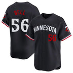 Minnesota Twins #56 Josh Bell Player Navy CONTONHome Limited Stitched Jerseys