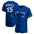 Toronto Blue Jays #15 Whit Merrifield Royal CONTON Flex Base Stitched Jersey