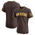 San Diego Padres Brown CONTON Road Vapor Premier Elite Patch Jersey