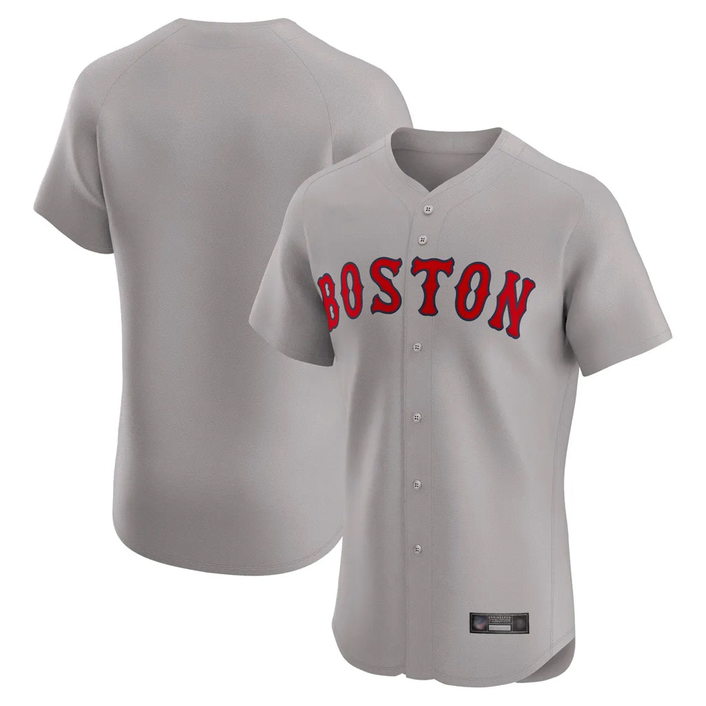 Boston Red Sox Blank Player Gray CONTON Road Limited Elite Home Game Stitched Jerseys1