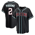 Arizona Diamondbacks #2 Geraldo Perdomo Player Black CONTON Home Game Stitched Jerseys