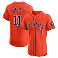 Houston Astros #11 Cam Smith Player Orange CONTON Home Limited Elite Stitched Jerseys
