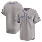 Colorado Rockies Gray CONTON Road Limited Jersey