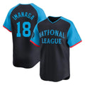 Chicago Cubs #18 Shota Imanaga Player Navy CONTON National League All-Star Limited Home Stitched Jerseys