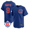 Chicago Cubs #9 Miguel Amaya Player Royal CONTON 150th Anniversary Limited Home Stitched Jerseys